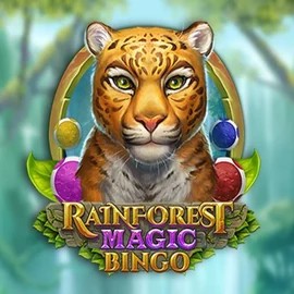 Official Bingo logo: Rainforest Magic Bingo by Play'n GO at Best Bingo