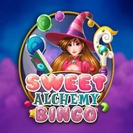 Sweet Alchemy Bingo online game logo by Play'n GO on bingoslot.eu